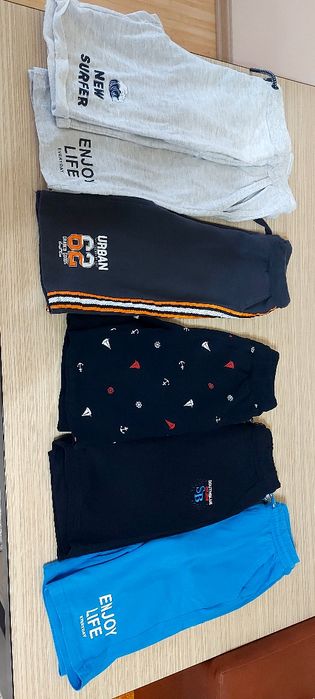 Vand lot pantaloni scurti 128-134/ 134-140