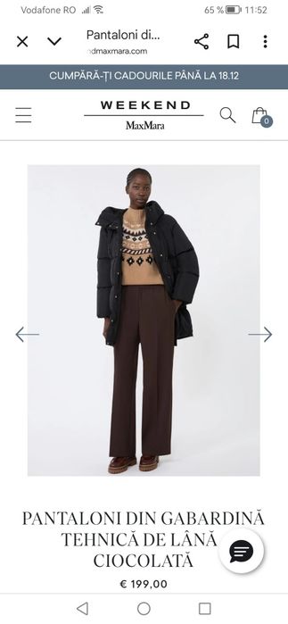 Pantaloni dama Weekend Max Mara