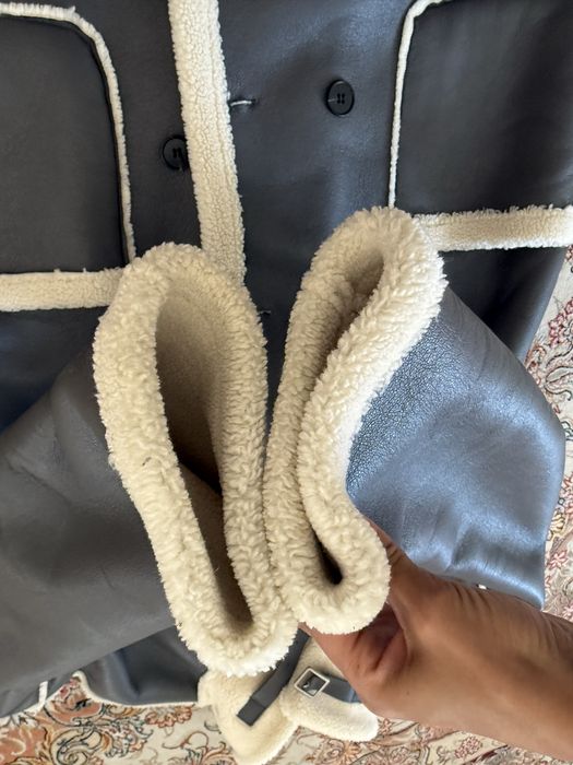 Дубленка авиатор женская