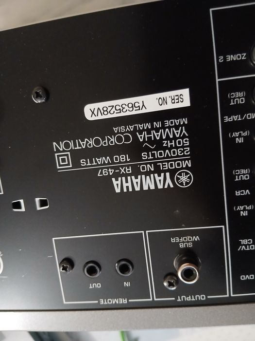Yamaha RX-497. ''