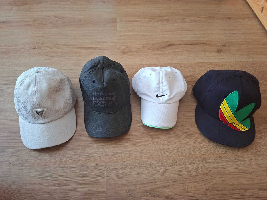 Оригинални шапки Guess, G-Star RAW, Nike и Adidas – като нови