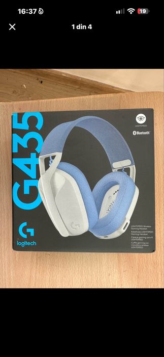 Casti Logitech G435 Wireless Lightspeed/  / Mouse Logitech G pro