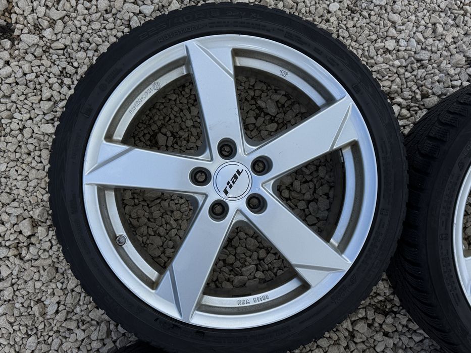 Джанти с гуми 5х112 18 цола *RIAL* VW | AUDI | SKODA | SEAT |