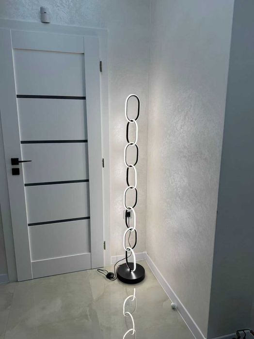 Подова лампа за хол, лампион с димиране от 3000к-6000к, LED , 35W