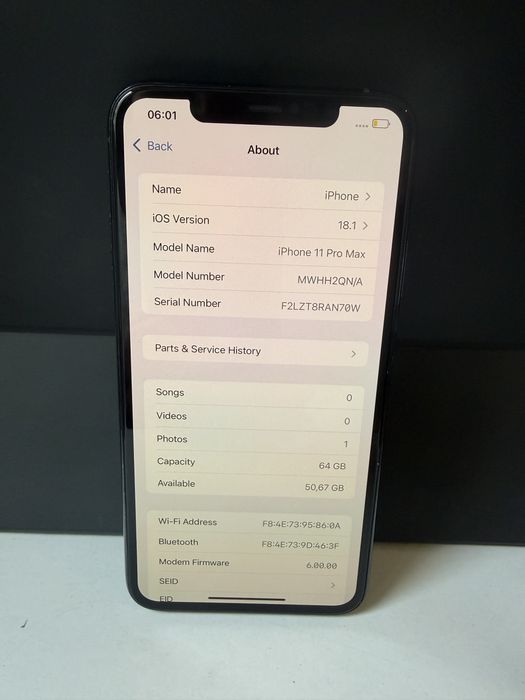 BPFR* iPhone 11 Pro Max 64GB
