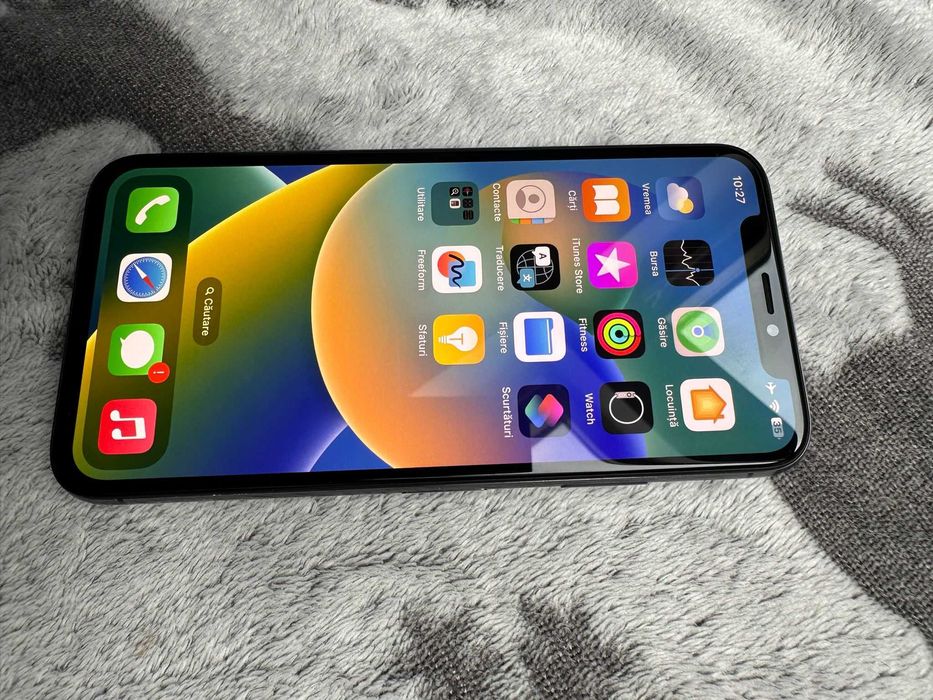Iphone X Negru 64 GB sau 256 GB Baterie 100% Liber de retea Impecabil