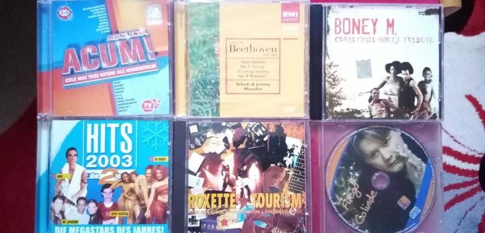 CD-uri DVD-uri cu muzica colinde, Boney M, Roxette, Beethoven