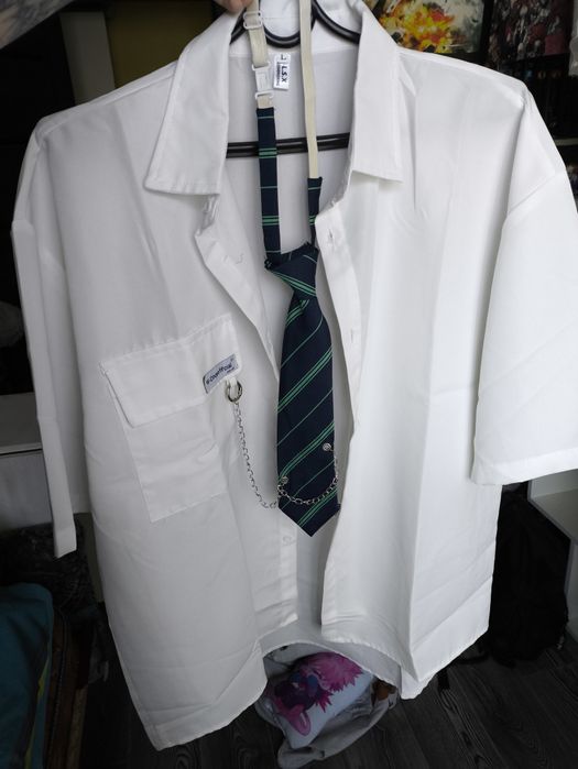 Продам новую оверсайз рубашку унисекс