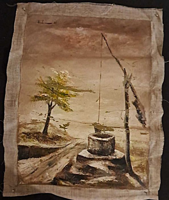 Pictura pe Panza Culori in Ulei din anul 1970