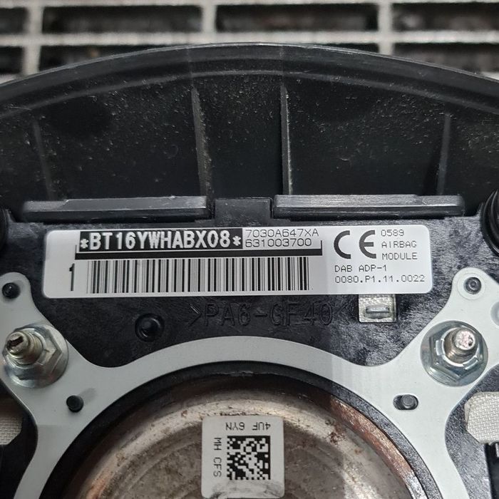 Airbag volan Mitsubishi ASX Facelift 2016 2016 - 2018 (1337) BT16YWHABX08