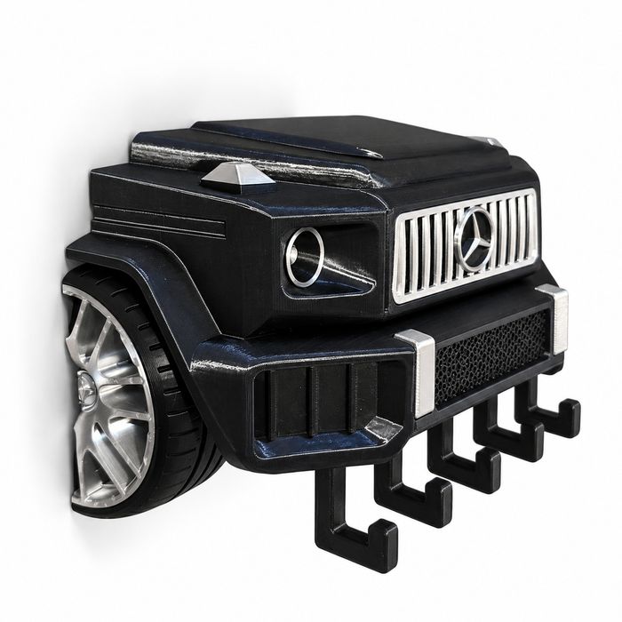 3D принтирана закачалка за ключове Mercedes G-Class