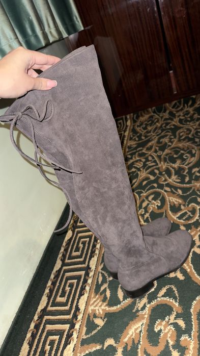 Ботфорты теплые