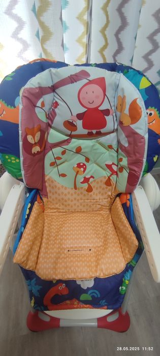 Стульчик для кормления Чикко Полли