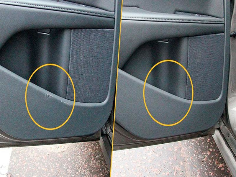 Реставрация пластика салона автомобилей