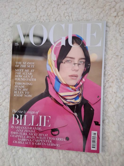 Vogue списание may 2025 Billie Eilish