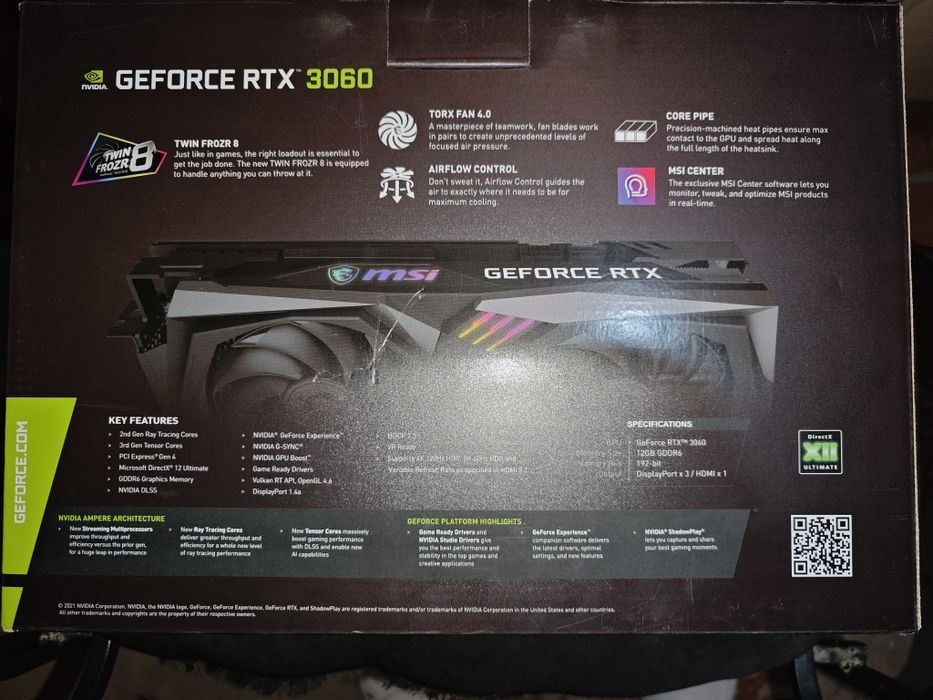 3060 MSI дёшево!