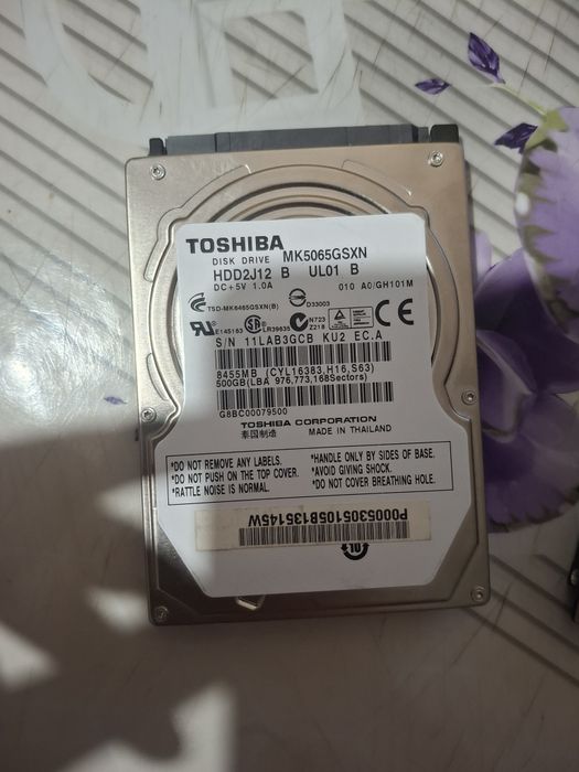 Продаю hdd диски на 500гб какой на выбор