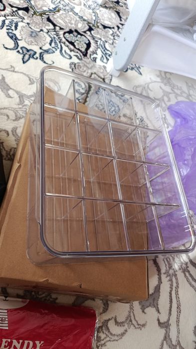 Akril arganayzer qopqoqli