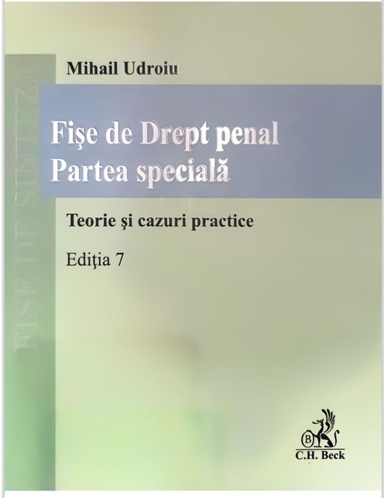 Fișe de drept penal -UDROIU (PDF)