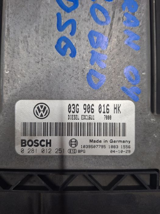 Компютър двигател за Volkswagen Touran , Audi A3 2.0 TDI - BKD