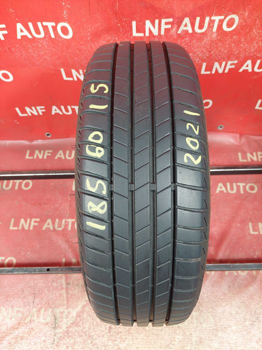 1 Anvelopa de VARA - 185/60/15 - BRIDGESTONE - 7.88 MM - DOT 2021 !