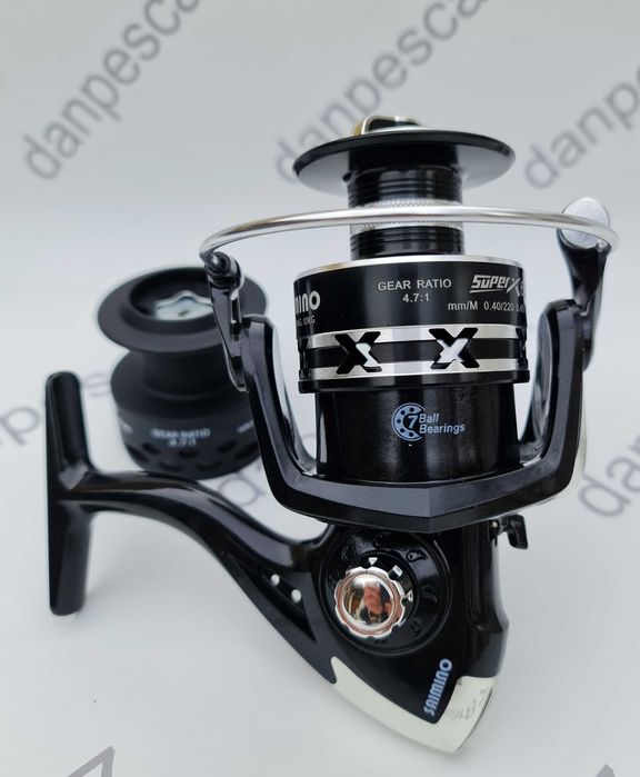 SET Mulinete SAIMINO Super X6000 capacitate0,40/220 metri crap și somn