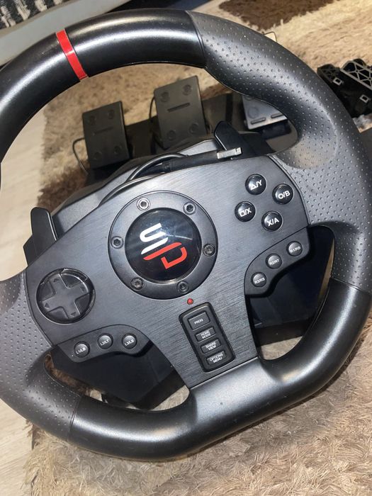 Vand ps 4 cu maneta, patru jocuri + volan pedale schimbator