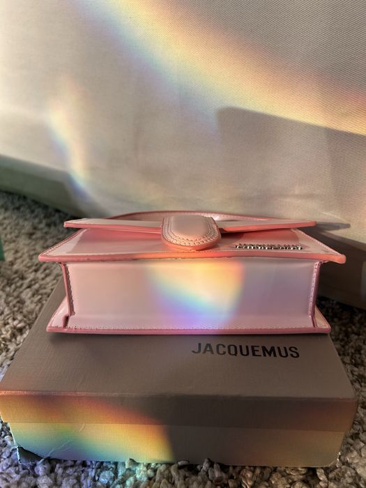 Geanta Jaquemus Le mabbino powder pink pe stoc