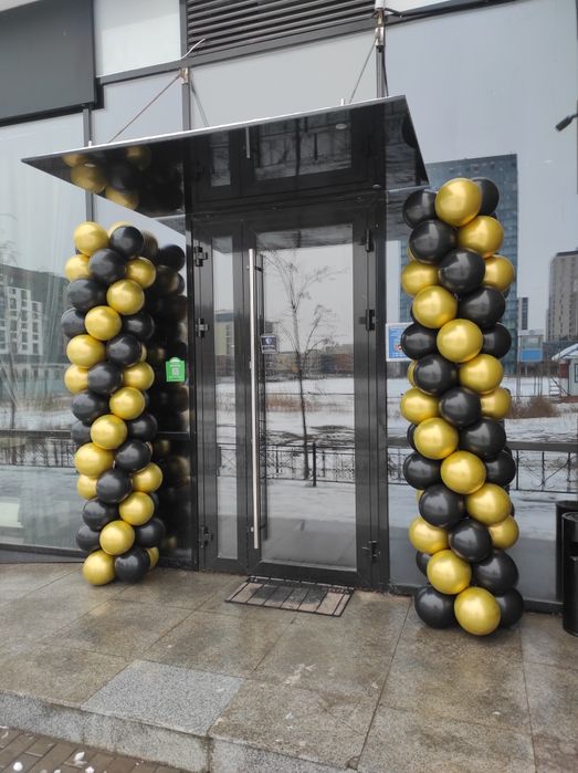 Арки из шаров на открытие/Фотозоны/Баннер/Пресс стена/оформление шарам