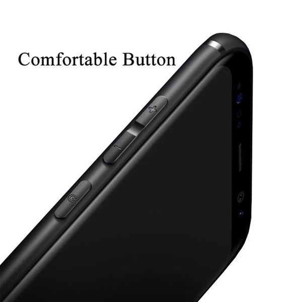 Samsung Galaxy S21 Ultra / S21+ / S20 Ultra / Тънък черен мат кейс