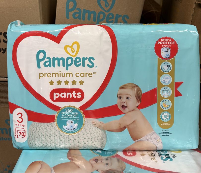 Pampers active baby si premium care 3