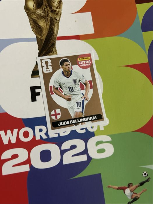 Extra panini sticker Bellingham bronze