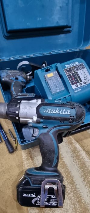 Vand filetanta de impact si bormasina cu percutie makita