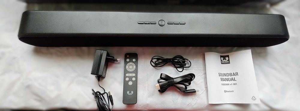 Саундбар Fresh 'n Rebel е стерео 2.0 система с мощност 28 W