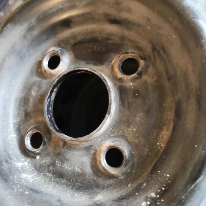 Set 4 roți complete pentru Renault Scenic 2, cu jante oțel