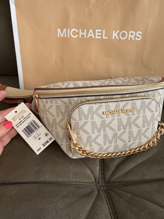 Michael Kors Нова Чанта с Лого Sling Waist Bag