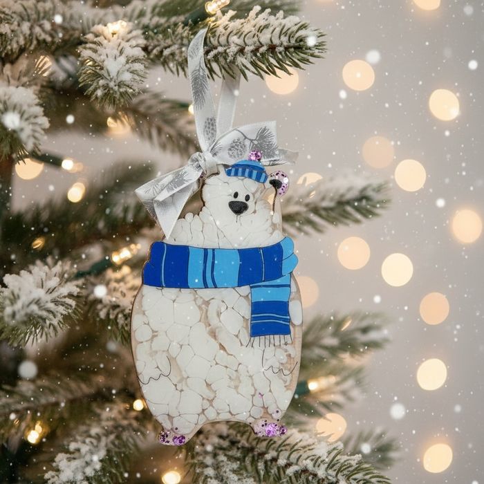 Ёлочные игрушки из эпоксидной смолы