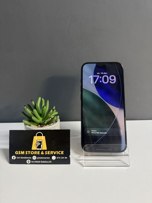 Iphone 15 Pro Black Titanium 128Gb Garantie Gsm Store&Service