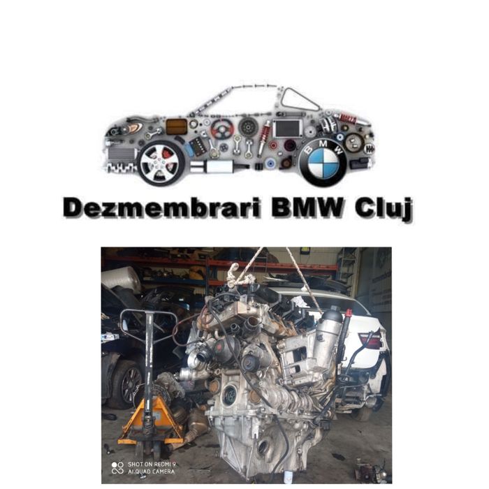 Motor bmw 2.0d 177hp 143hp n47d20a/n47d20c distributia spate