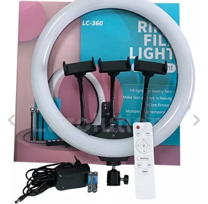 Lampa Circulara Ring Light, 36cm/14 Inch, 240led SMD, model Premium, U