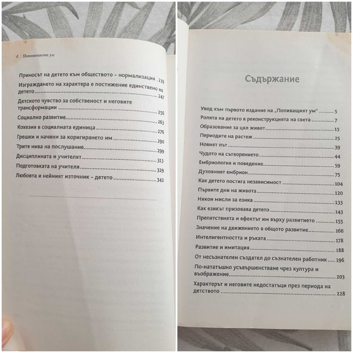 Лот книги Монтесори