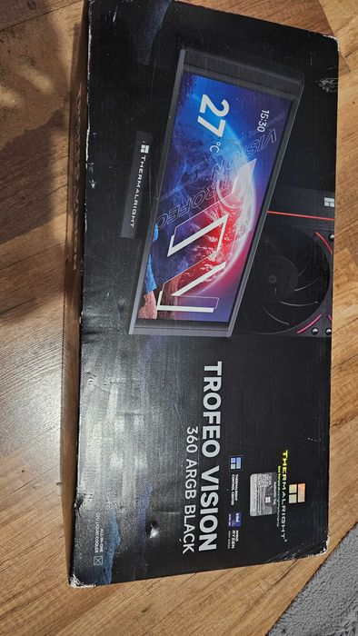Thermalright-Trofeo 360 AIO cooler CPU ARGB cu ecran 6.86in IPS 1280x480