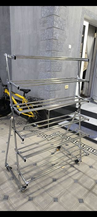 Стеллаж для обуви нержавейка