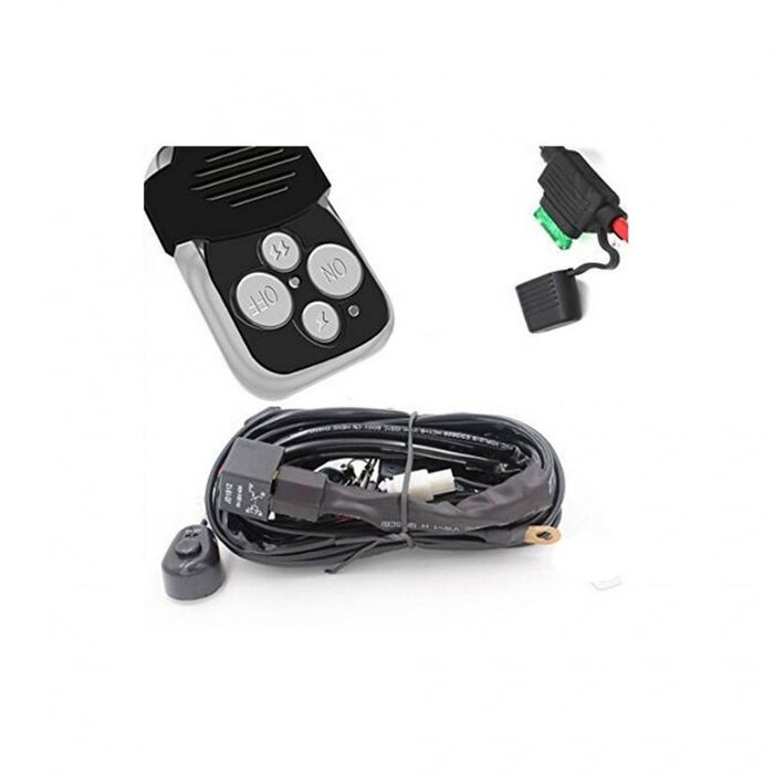 Cablaj Proiectoare Led cu telecomanda, 12v, pentru atv, utv, Polaris