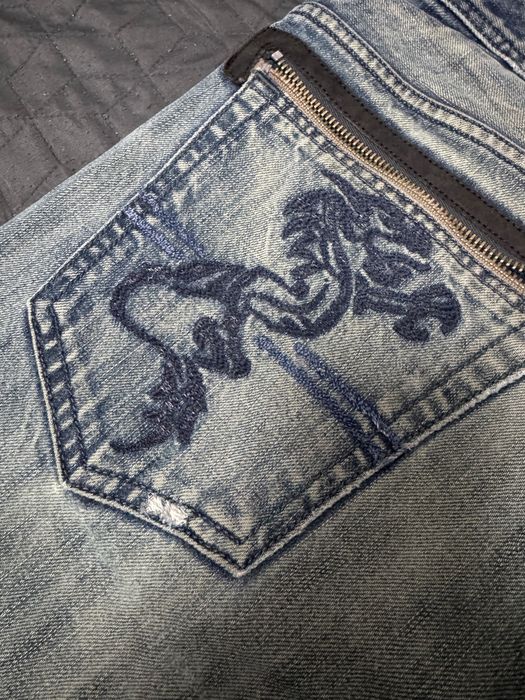 Blugi diesel dragon pockets vintage