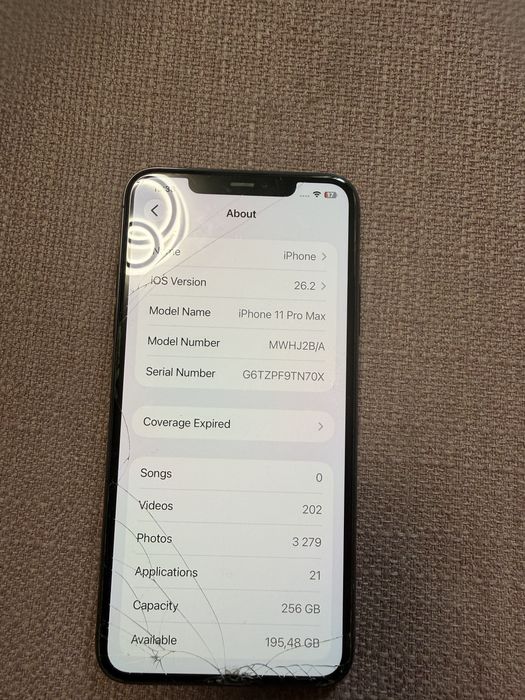 Iphone 11 pro max 256GB