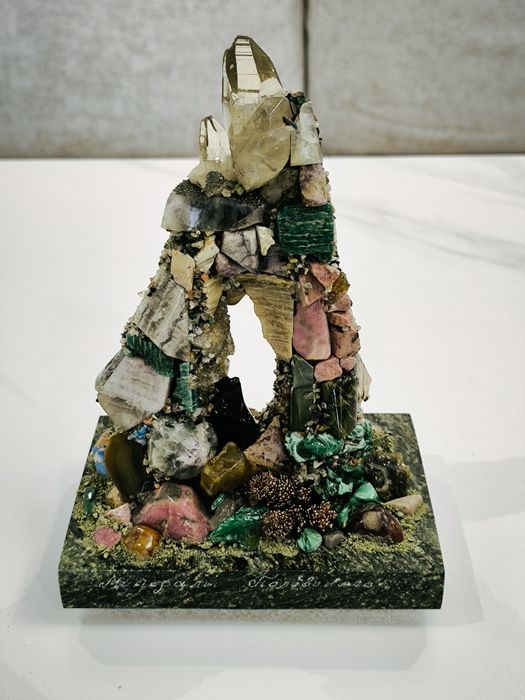 Картина из натуральной кожи