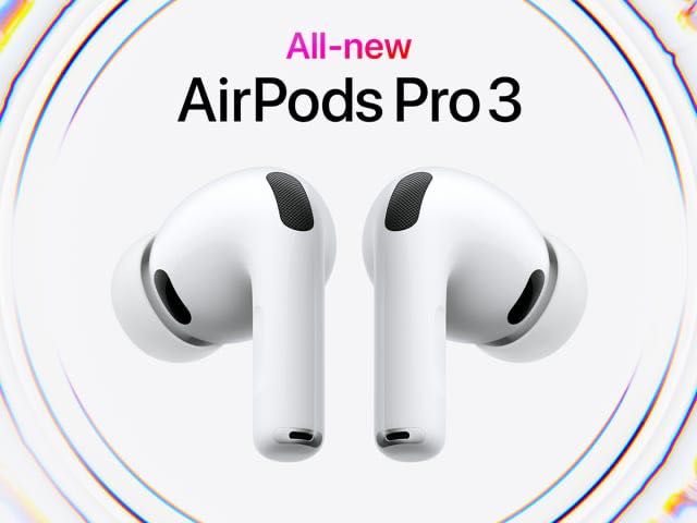 Apple AirPods Pro 3 New 2025