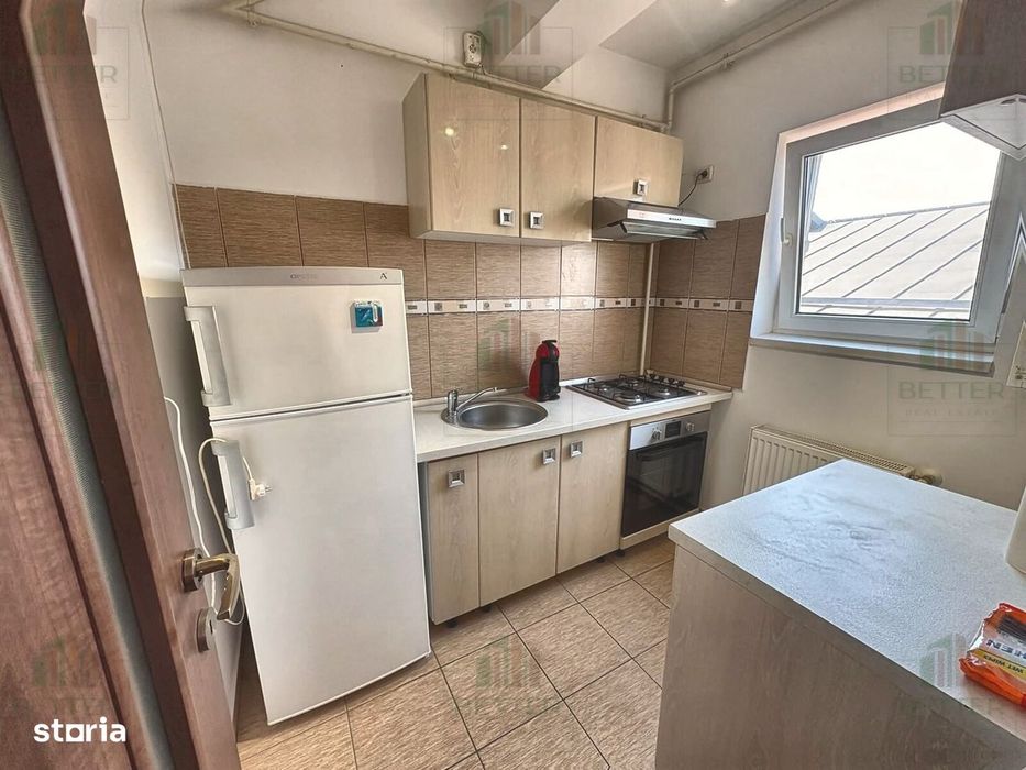 Garsonieră decomandată, 40 mp, balcon, Popești-Leordeni