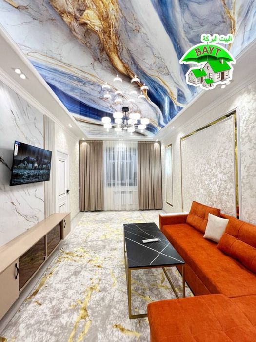 х Фархадский 2 комната передел 3 ком,2 этаж,Чил 12 Евро Ремонт